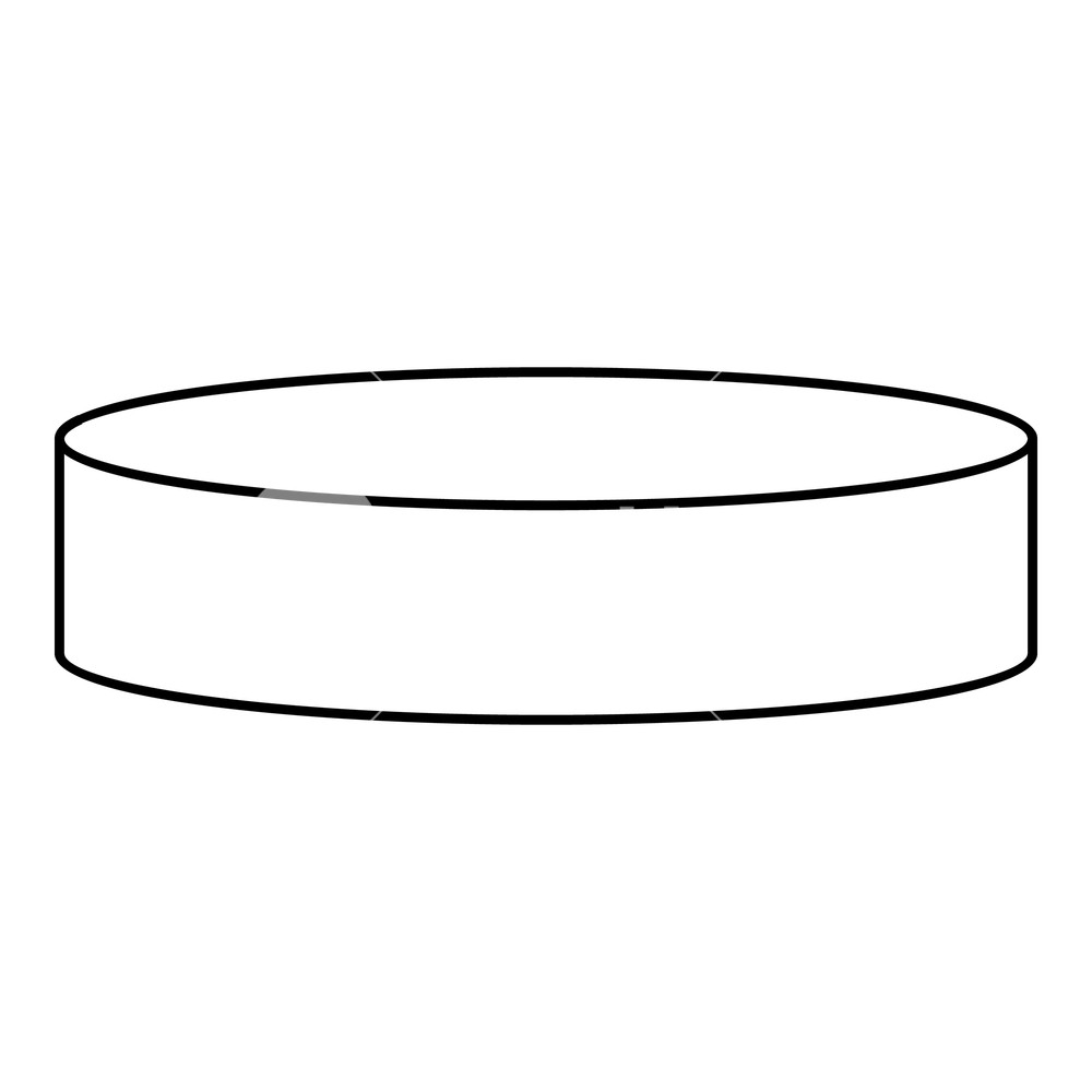 1000x1000 Hockey Puck Icon Outline Illustration Of Hockey Puck Vector Icon