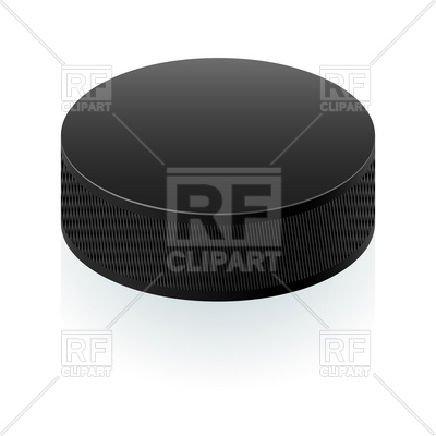 400x400 Black Hockey Puck Vector Image Of Sport And Leisure Dvarg