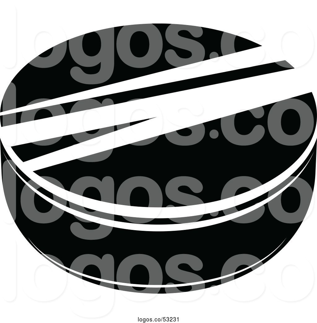 1024x1044 Logo Of Black And White Hockey Puck