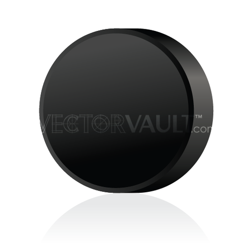 500x498 Buy Vector Hockey Puck Angled Icon Logo Graphic Royalty Free Vectors