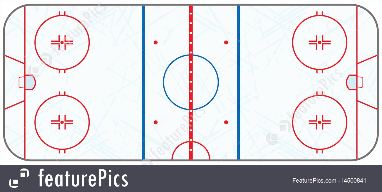 Hockey Rink Vector at Vectorified.com | Collection of Hockey Rink ...