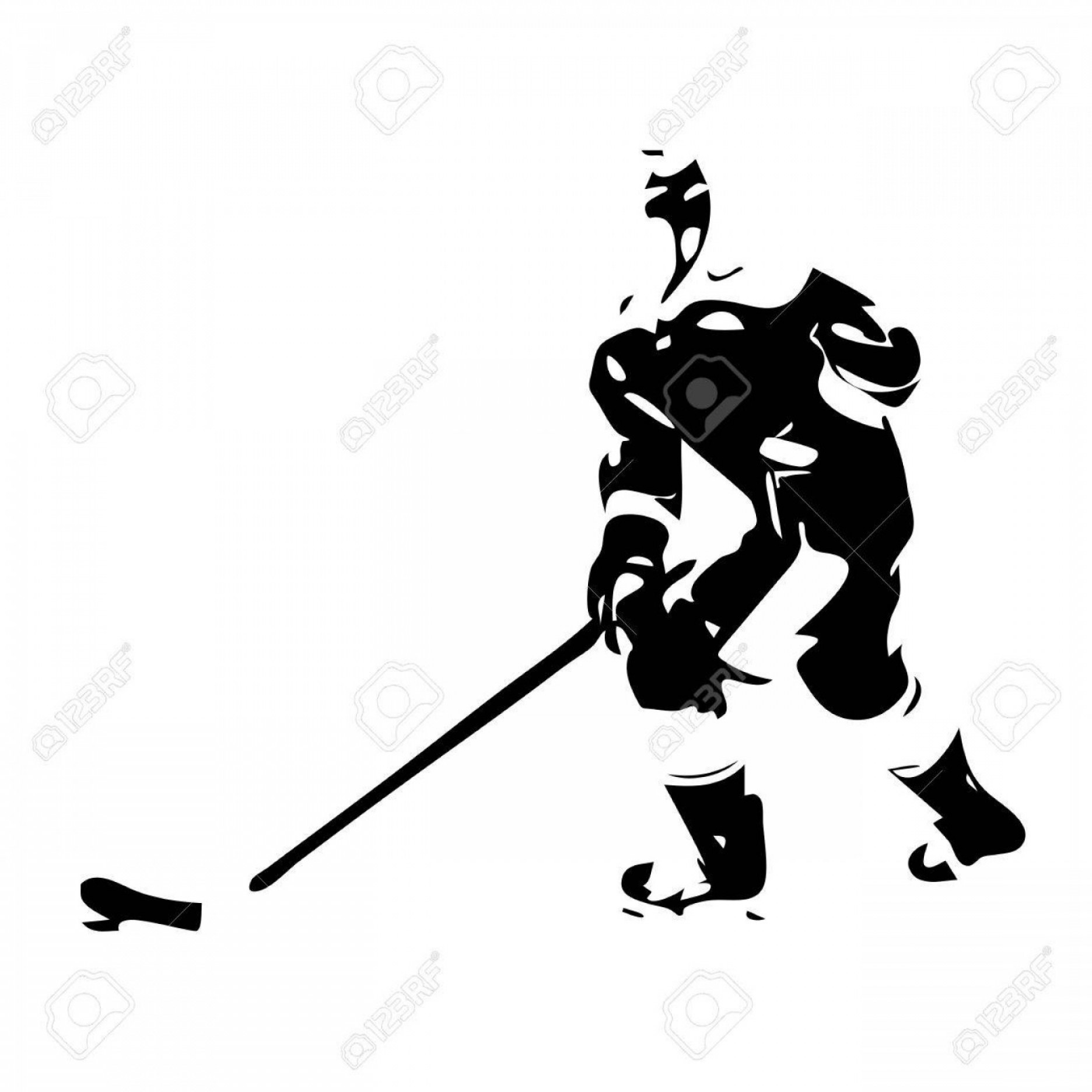 Hockey Player Silhouette Vector Studiogrfx 1872x1872 Hockey Player Silhouette Vector Studiogrfx