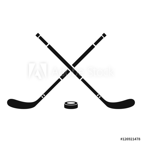 500x500 Hockey Icon Simple Illustration Of Hockey Vector Icon For Web