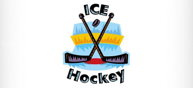 Ice Hockey Vector Logo Design Free Download 626x288 Ice Hockey Vector Logo Design Free Download