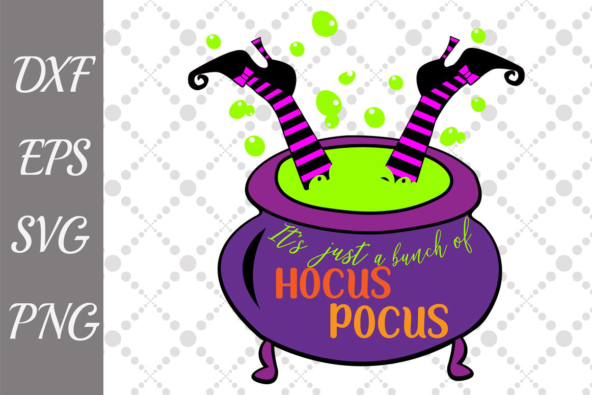 1162x775 Hocus Pocus Witch Cauldron Halloween Vector Cut