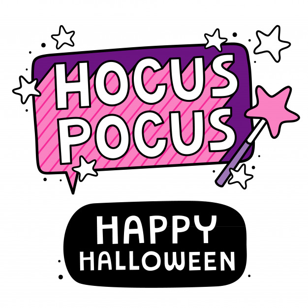 626x626 Hocus Pocus Vector Premium Download