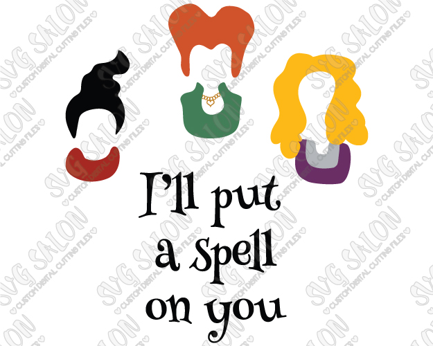 625x500 Halloween I'll Put A Spell On You Hocus Pocus Custom Diy Iron