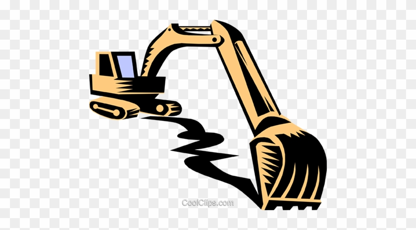 840x464 Heavy Equipmenthigh Hoe Royalty Free Vector Clip Art