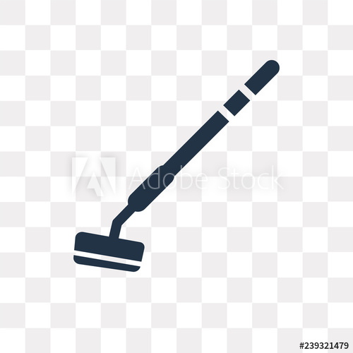 500x500 Hoe Vector Icon Isolated On Transparent Background, Hoe