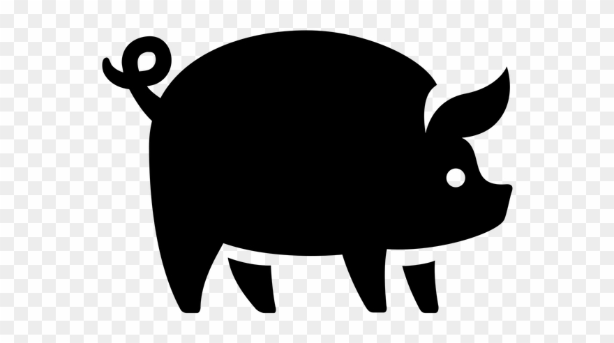 880x492 Hog Vector Black Pig Clipart