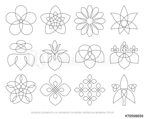 500x410 Design Elements Of Japanese Flowers