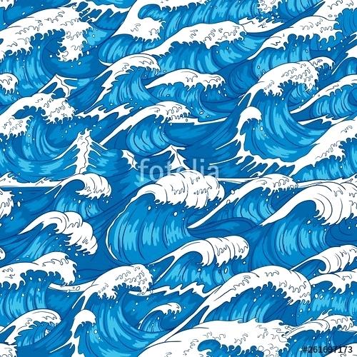 500x500 Japanese Wave Print Petweb