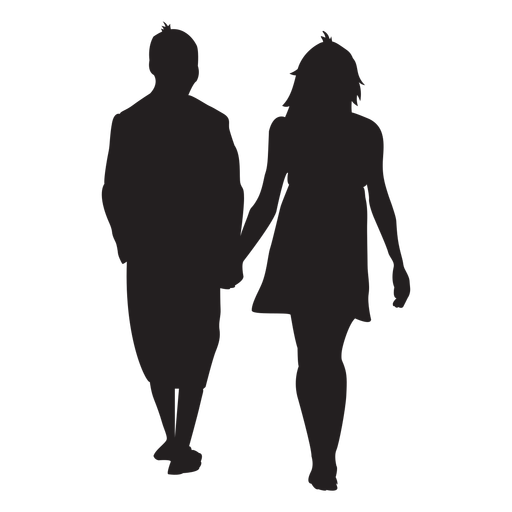 Lovers Holding Hand Silhouette 512x512 Lovers Holding Hand Silhouette