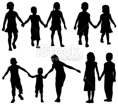 Children Holding Hands Silhouettes Kids Silhouette, Children 380x339 Children Holding Hands Silhouettes Kids Silhouette, Children