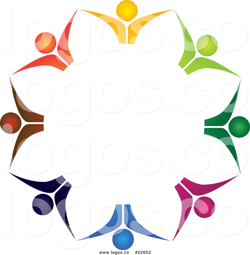 1024x1044 Vector Logo Of A Multi Color Circle Of People Holding Hands