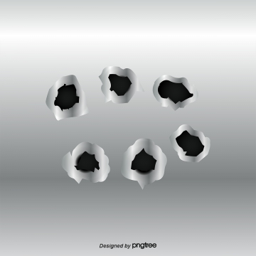 360x360 Bullet Hole Vector Png, Vector, And Clipart With Transparent