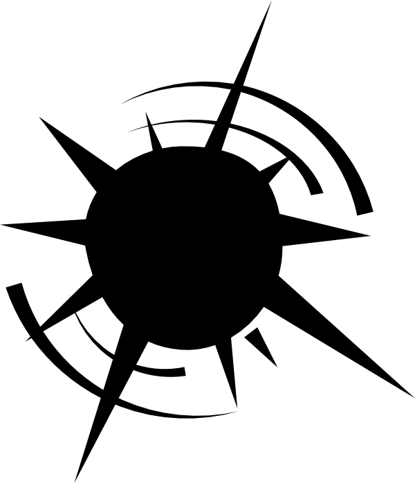 600x698 Bullet Hole Vector Clipart Images Gallery For Free Download