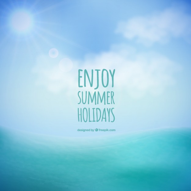 626x626 Enjoy Summer Holidays Background Vector Free Download