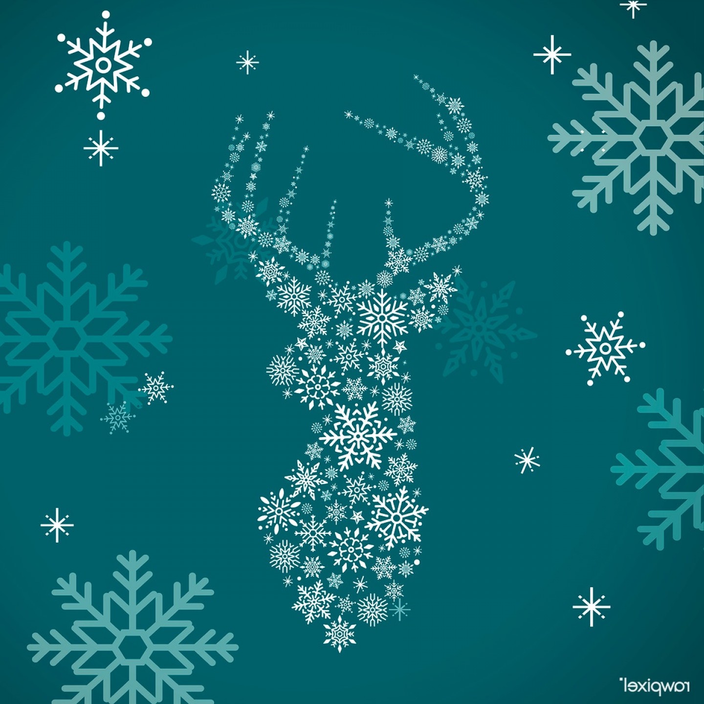 1440x1440 Free Holiday Backgrounds Vector Lamaison