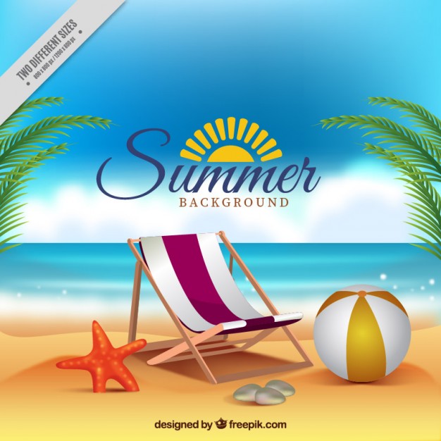 626x626 Summer Holiday Background Vector Free Download