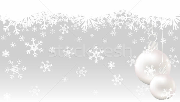 600x341 Merry Christmas Holiday Banner, Vector Illustration Vector