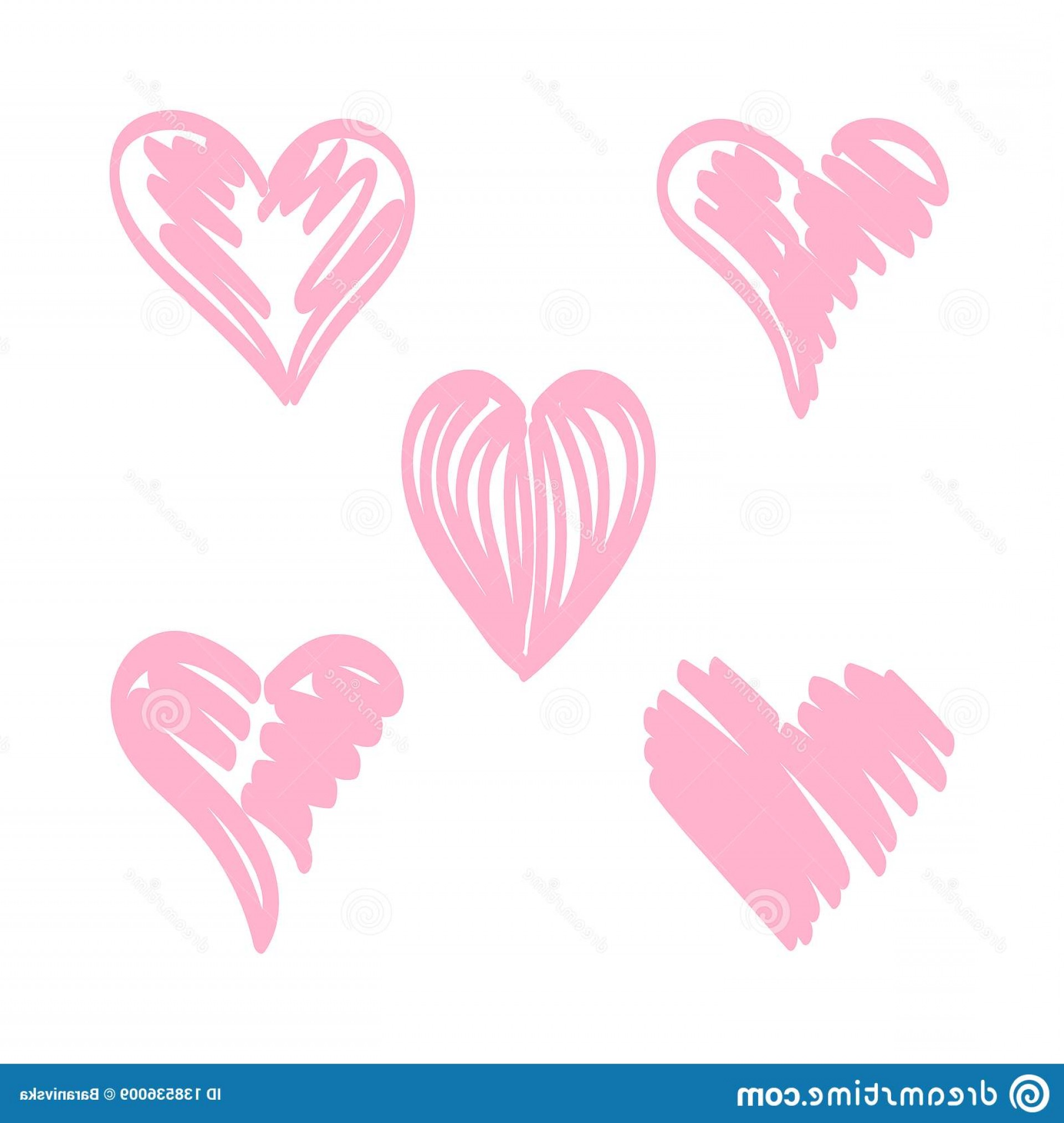 1920x2026 Vector Set Hearts Heart Templates Variety Shapes Valentine S Kit
