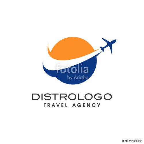 500x500 Travel Agency Logo Vector Template Holiday Logo Template Vector