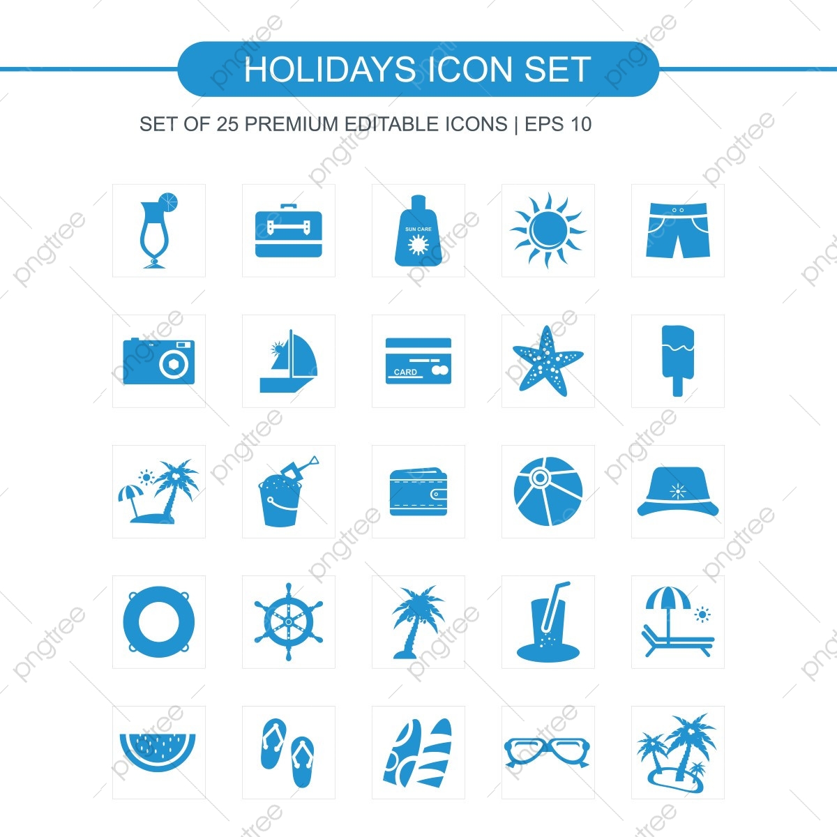 1200x1200 Holiday Icons Set, Icon, Holiday, Set Png And Vector
