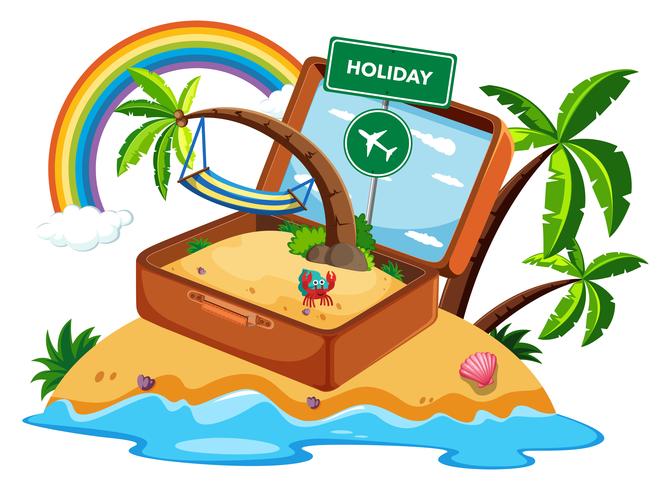 659x490 Suitcase In Holiday Icon