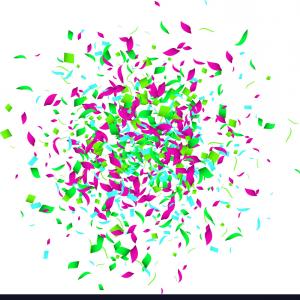 300x300 Happy Birthday Card Background Balloons Cake Vector Holiday Party