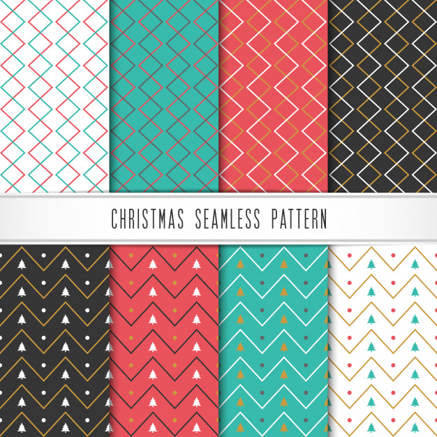 Christmas And Happy New Year Pattern Set Seamless Minimal Winter 626x626 Christmas And Happy New Year Pattern Set Seamless Minimal Winter