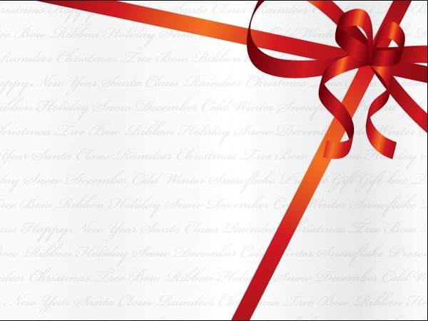 600x451 Holiday Ribbon Free Vector In Encapsulated Postscript