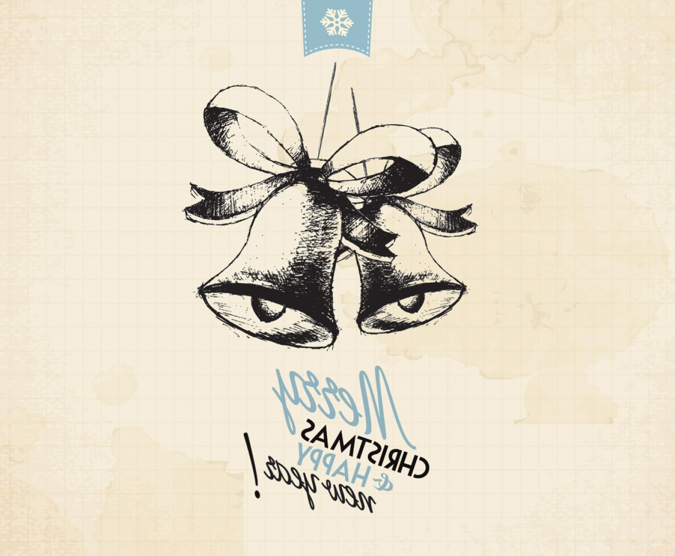 1363x1123 Vintage Holiday Jingle Bells Vector Soidergi