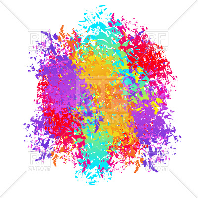 400x400 Holi Abstract Background Spray And Brush Strokes Festival Annual