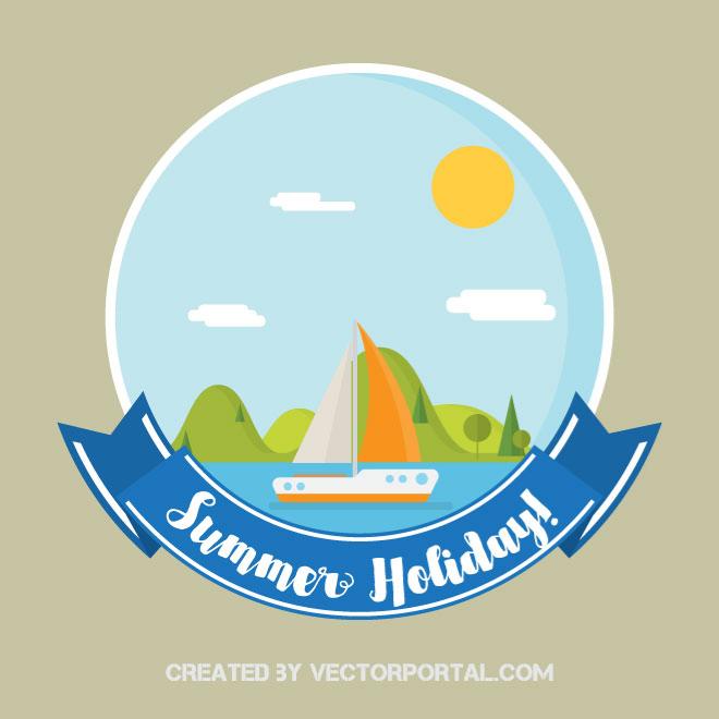 660x660 Summer Holiday Vector Graphics