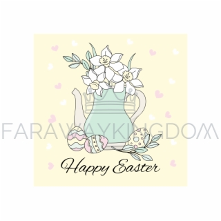 320x320 Easter Eggs Great Religious Holiday Vector Illustration