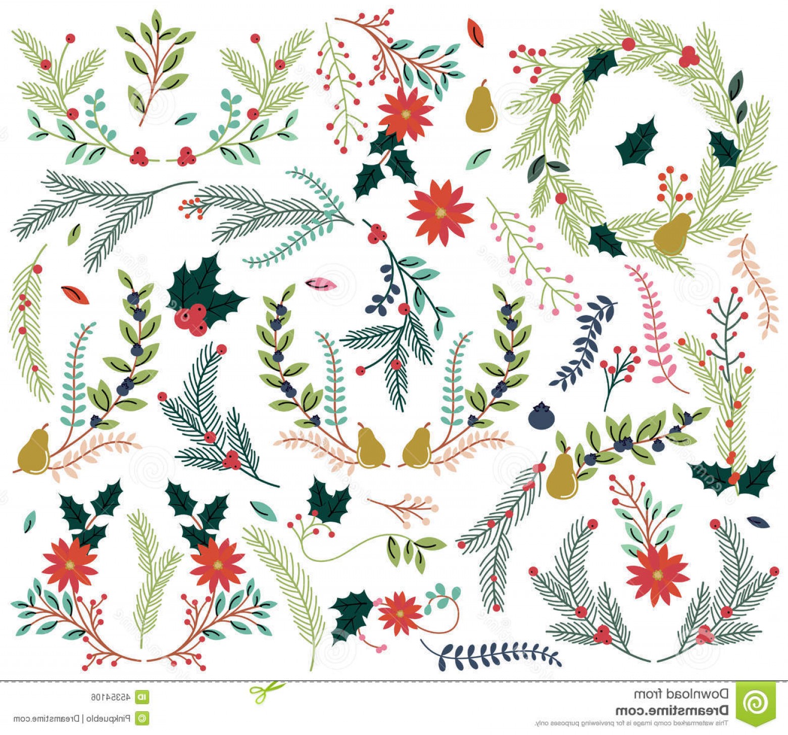 1560x1455 Free Holiday Vector Art Downloads Handandbeak