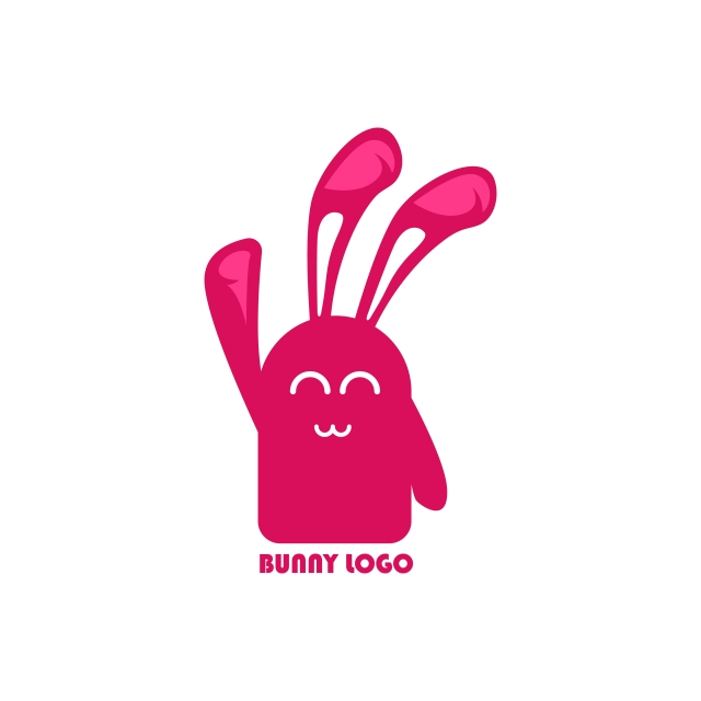 640x640 Rabbit Logo Design With Bunny Concept Easter Animal Holiday