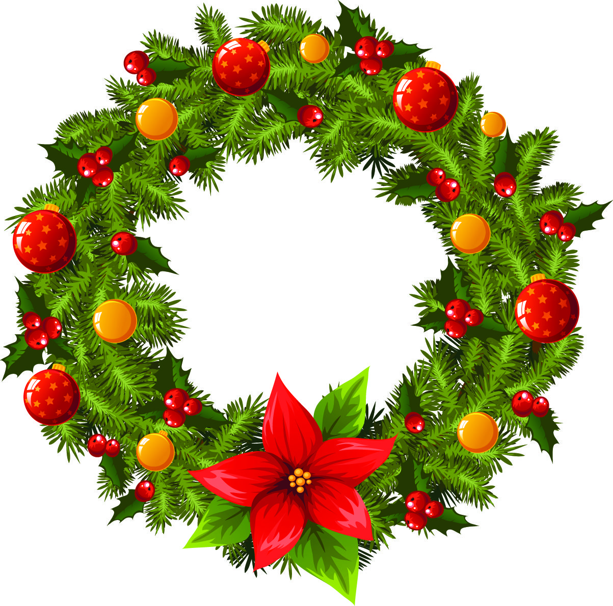 1203x1190 Christmas Wreath Vector Free Images Ideas Xmas Wreaths