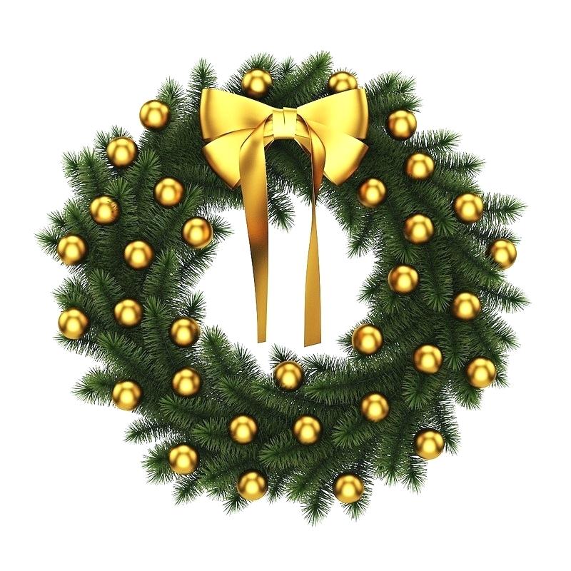 800x800 Christmas Wreath