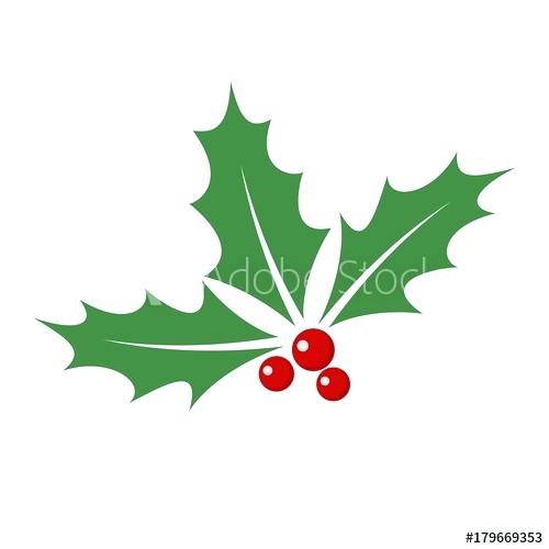 500x500 Christmas Holly Berry