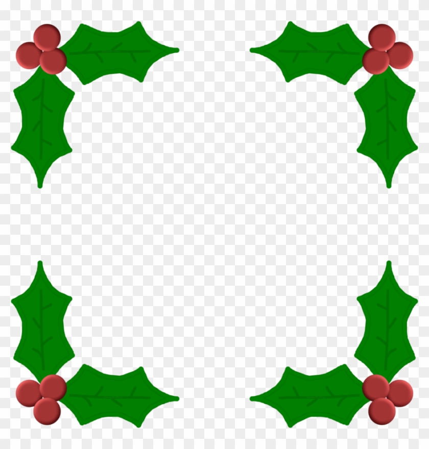 840x880 Holly Border Transpa Library Huge Freebie