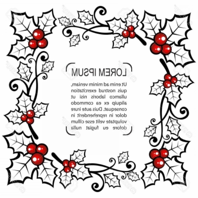 400x400 Result For Christmas Holly Free Png Download