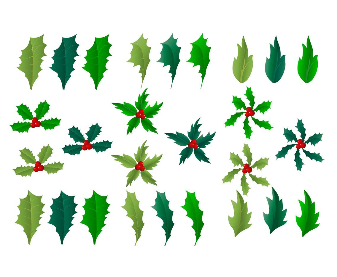 1136x936 Holly Leaf Element Vectors Vector Art Graphics