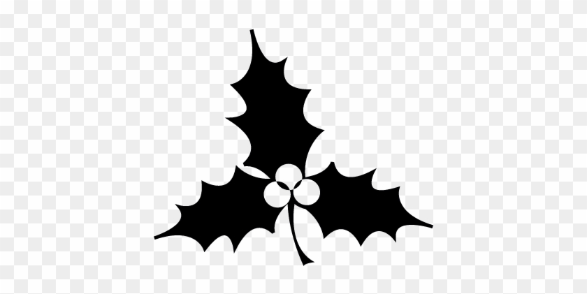 840x421 Mistletoe Leaves Vector