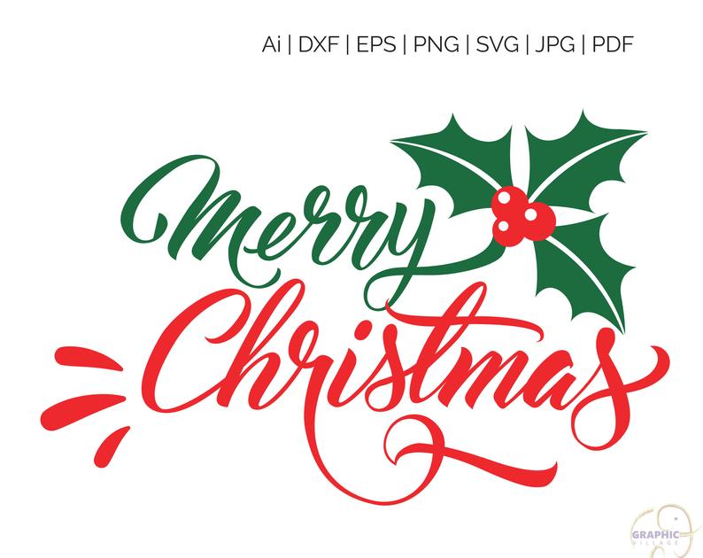 794x630 Christmas Holly Leaf Vector Clipart Digital Silhouette Etsy