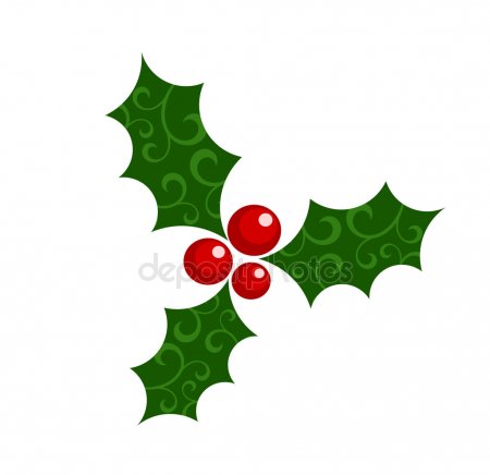 Holly Sprig Vector At Vectorified.com 