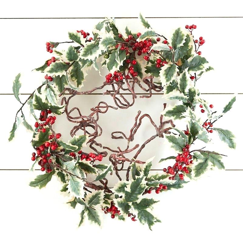 800x800 Holly Berry Wreath Vector Whoishosting