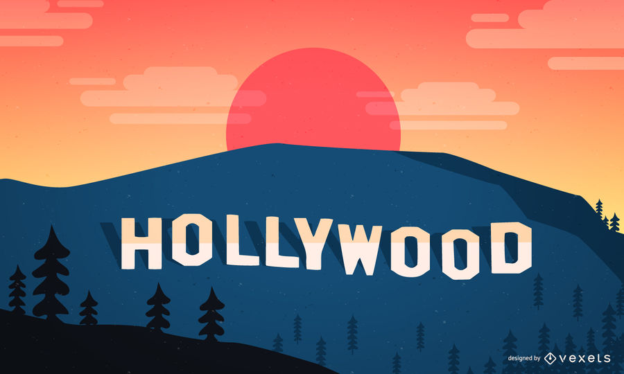 900x540 Hollywood Landscape With The Classic Sign