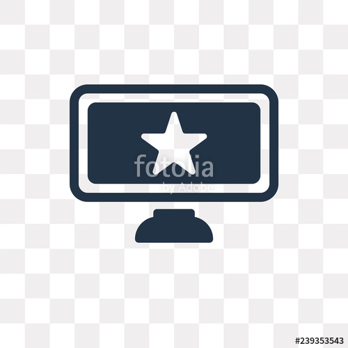 Hollywood Star Vector Icon Isolated On Transparent Background 500x500 Hollywood Star Vector Icon Isolated On Transparent Background